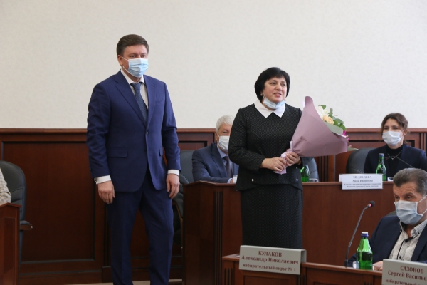 Марина Зиборова сохранила пост председателя Счетной палаты Липецка