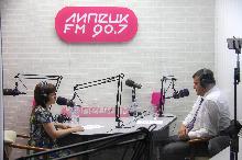 Спикер горсовета Игорь Тиньков стал гостем радиостанции «Липецк FM»