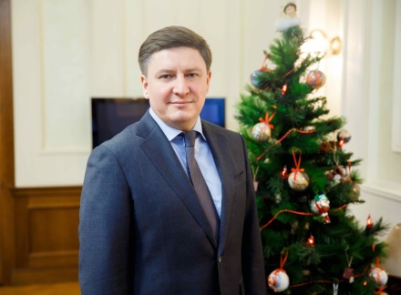 Спикер горсовета Александр Афанасьев поздравляет липчан с наступающими праздниками