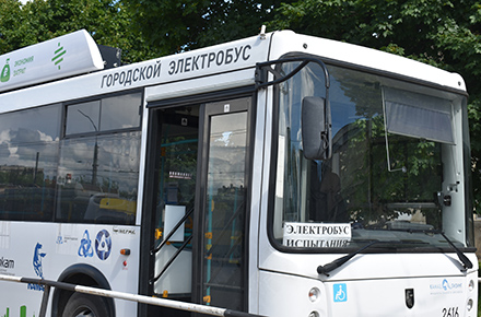 Электробус начнет свою работу на троллейбусном маршруте