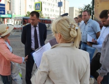 Четыре обновленных магистрали приняты комиссией в Липецке