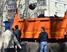 За время субботника из города вывезено 2,5 тысячи кубометров мусора