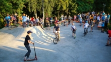 Первый скейт-парк Липецка открыли в парке Победы