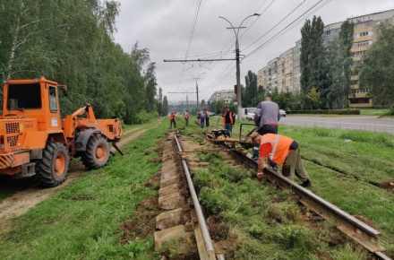 В Липецке начался демонтаж рельсов в рамках второго этапа модернизации трамвайной системы