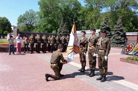 Липецкие кадеты простятся со знаменем 23 мая