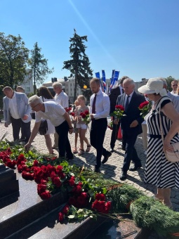 Борис Понаморев принял участие в праздновании Дня освобождения от немецко-фашистских захватчиков Белгорода