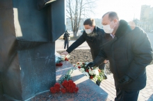 Спикер горсовета Александр Афанасьев почтил память погибших в локальных конфликтах 