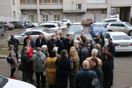 Депутаты встретились с жильцами дома в центре Липецка 