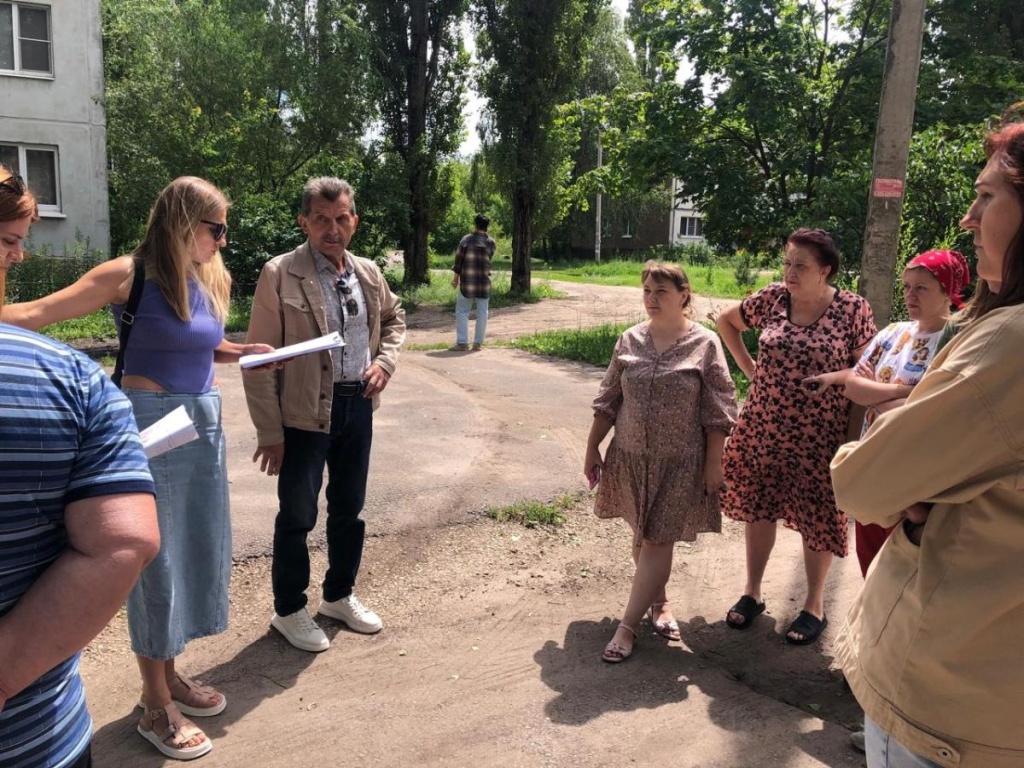 В жилом районе Матырский благодаря программе «Мой двор» благоустроят  несколько дворов