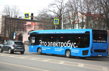 КАМАЗ» передал Липецкой области электробус для тестовой эксплуатации