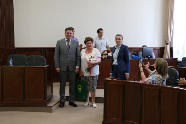 Александр Афанасьев поздравил Общественную палату Липецка с юбилеем