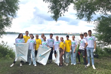 Липецкие волонтёры начали серию водных субботников