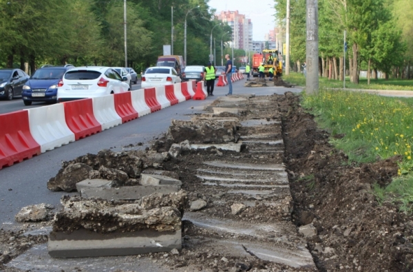 В Липецке началась реконструкция проспекта Победы