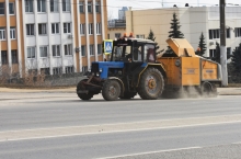 Из-за наступивших холодов на липецких дорогах проведут сухую уборку