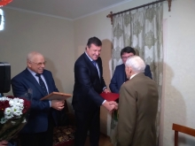 Почетный гражданин Липецка Андрей Самсонов принимает поздравления